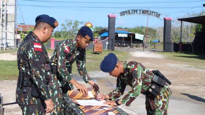 Upacara Pengukuhan Jabatan Satbrimob Polda Kalbar