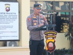 Amankan Rangkaian Perayaan Idul Adha 1445 Hijriyah, Polres Ketapang Laksanakan Apel Gelar Pasukan