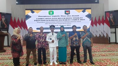 Desa Podorukun Kecamatan Seponti Kabupaten Kayong Utara Juara 1 Lomba Desa dan Kelurahan Tingkat Provinsi, Wakili Kalbar ke Nasional