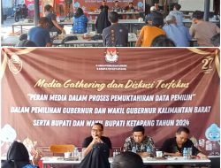 Sinergi KPU Ketapang dan Media untuk Sukses Pilkada 2024: FGD di Aming Coffee, 17 Juli 2024