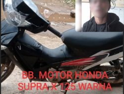 Nekat Curi Motor untuk Sabu dan Judi, Residivis Ditangkap Lagi