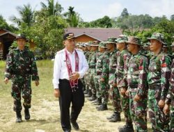 Pj Bupati Landak Resmi Membuka TMMD ke-121 Kodim 12010/Ldk