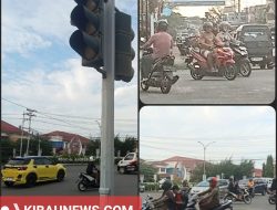 Sering Matinya Traffic Light di Perempatan RSUD Agoes Djam Ketapang Mengancam Keselamatan Pengendara