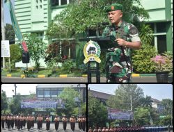 Kodim 0818/Malang-Batu Gelar Lomba PBB SLTP dan SLTA dalam Rangka HUT TNI Ke-79