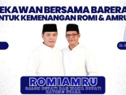 Langkah Bersama SEKAWAN dan BARERA Dukung Romi-Amru di Pilkada Kayong Utara 2024