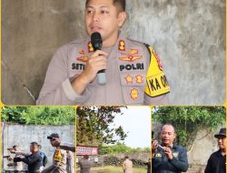 Kapolres Ketapang asah kemampuan Personil Menembak: Dalam Denting Peluru, Mengukir Disiplin,Kekompakan dan Loyalitas