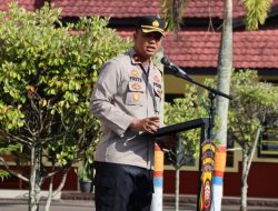 Pimpin Apel Pagi, Wakapolres Ketapang Tekankan Netralitas kepada Anggota Polres