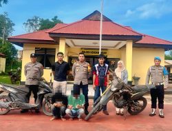 Dua Pemuda di Kecamatan Kendawangan Diamankan Polisi Gara-Gara Mencuri Sepeda Motor