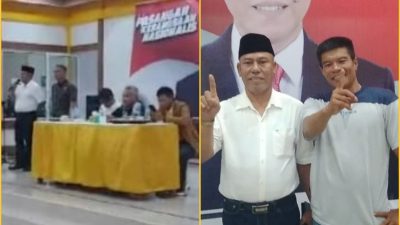 TOKOH KENDAWANGAN H. ASMUNI BERALIH DUKUNGAN KE PASLON NOMER URUT 1, FARHAN LEO