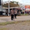 POLRES KETAPANG LAKSANAKAN PENGAMANAN RAPAT UMUM PASLON NOMOR URUT 2 DI LAPANGAN SEPAKAT