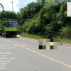 INSIDEN KECELAKAAN DI JALAN TRANS KALIMANTAN, PENGENDARA SEPEDA MOTOR MENINGGAL DUNIA