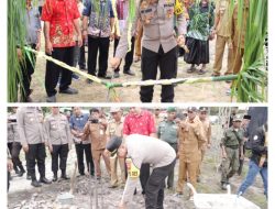 KAPOLRES KETAPANG RESMIKAN PEMBANGUNAN KANTOR POLSUBSEKTOR SUNGAI MELAYU RAYAK