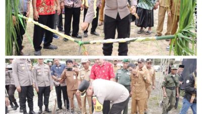 KAPOLRES KETAPANG RESMIKAN PEMBANGUNAN KANTOR POLSUBSEKTOR SUNGAI MELAYU RAYAK