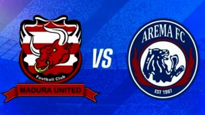 MADURA UNITED MASIH TERJEBAK DI ZONA DEGRADASI SETELAH TAKLUK 2-4 DARI AREMA FC