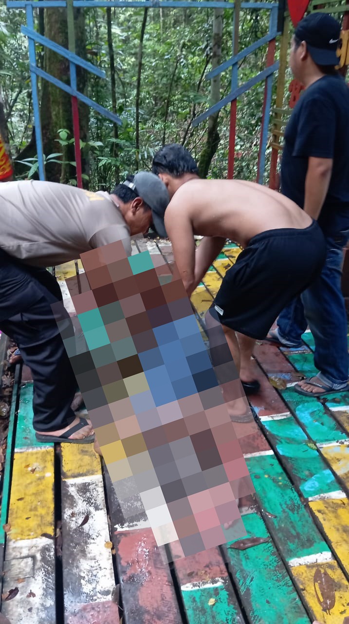 Seorang remaja tewas tenggelam di air terjun siling beroban