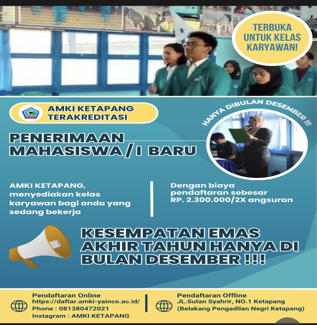 Kuliah?AMKI ketapang,Solusinya