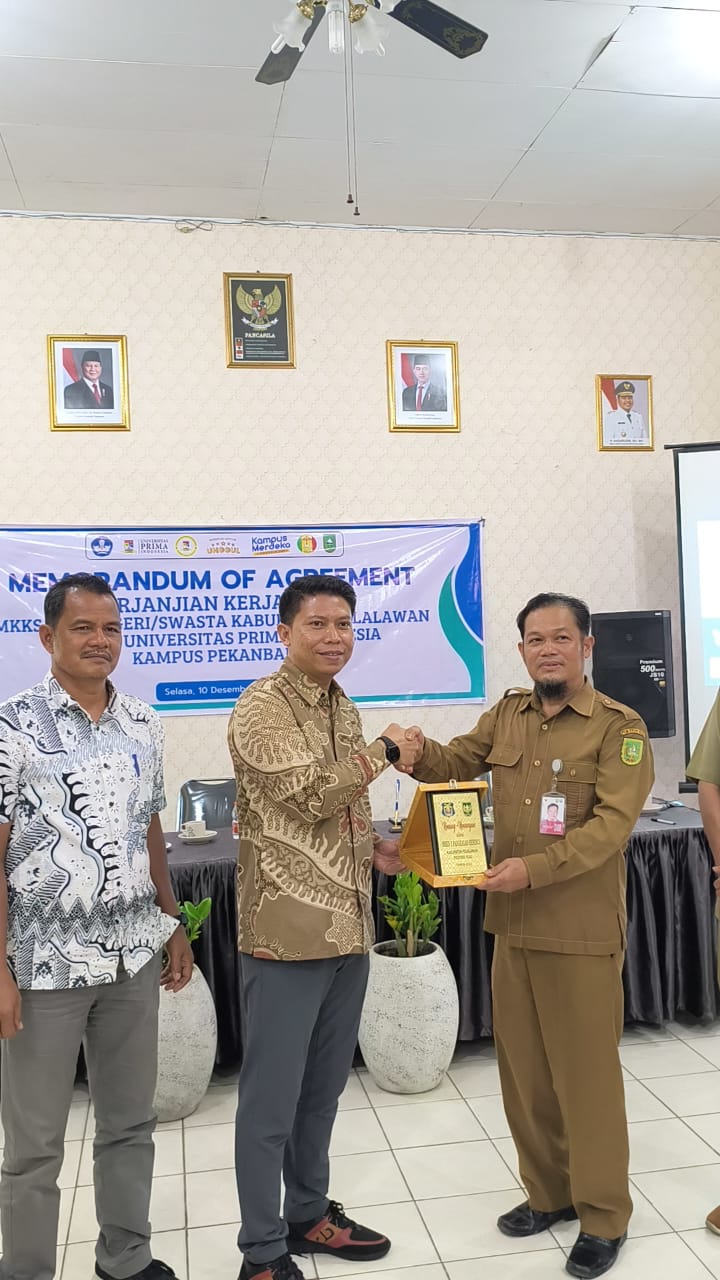 Majukan Pendidikan di Pelalawan, MKKS SMK dan SMA Jalin Kerjasama dengan UNPRI Pekanbaru