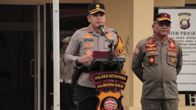 Operasi Lilin Kapuas 2024,Polres Ketapang Siap Amankan Perayaan Natal dan Tahun Baru