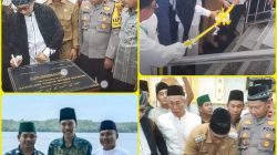 Buya Yahya Hadiri Peresmian Masjid Besar Babul Mu’minin Teluk Batang Kayong Utara