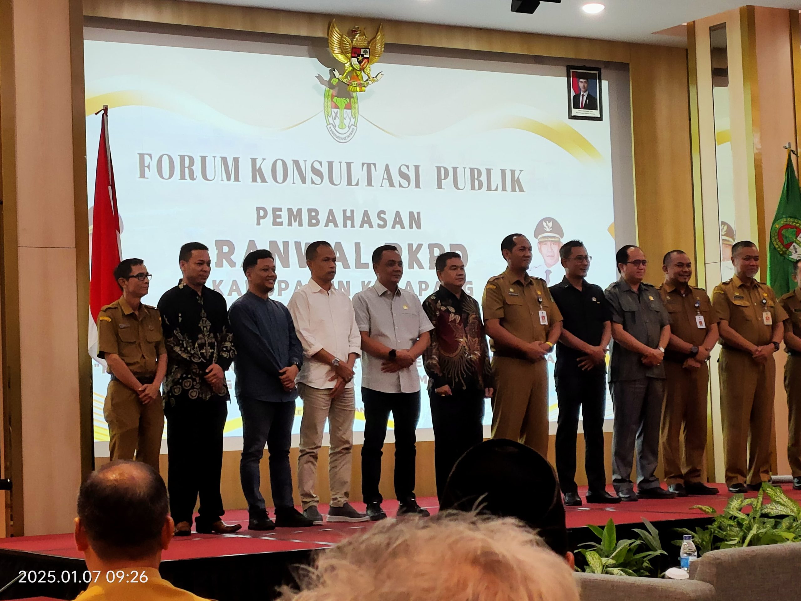 Forum Konsultasi Publik RKPD 2026,untuk Optimalisasi Pembangunan Kabupaten Ketapang