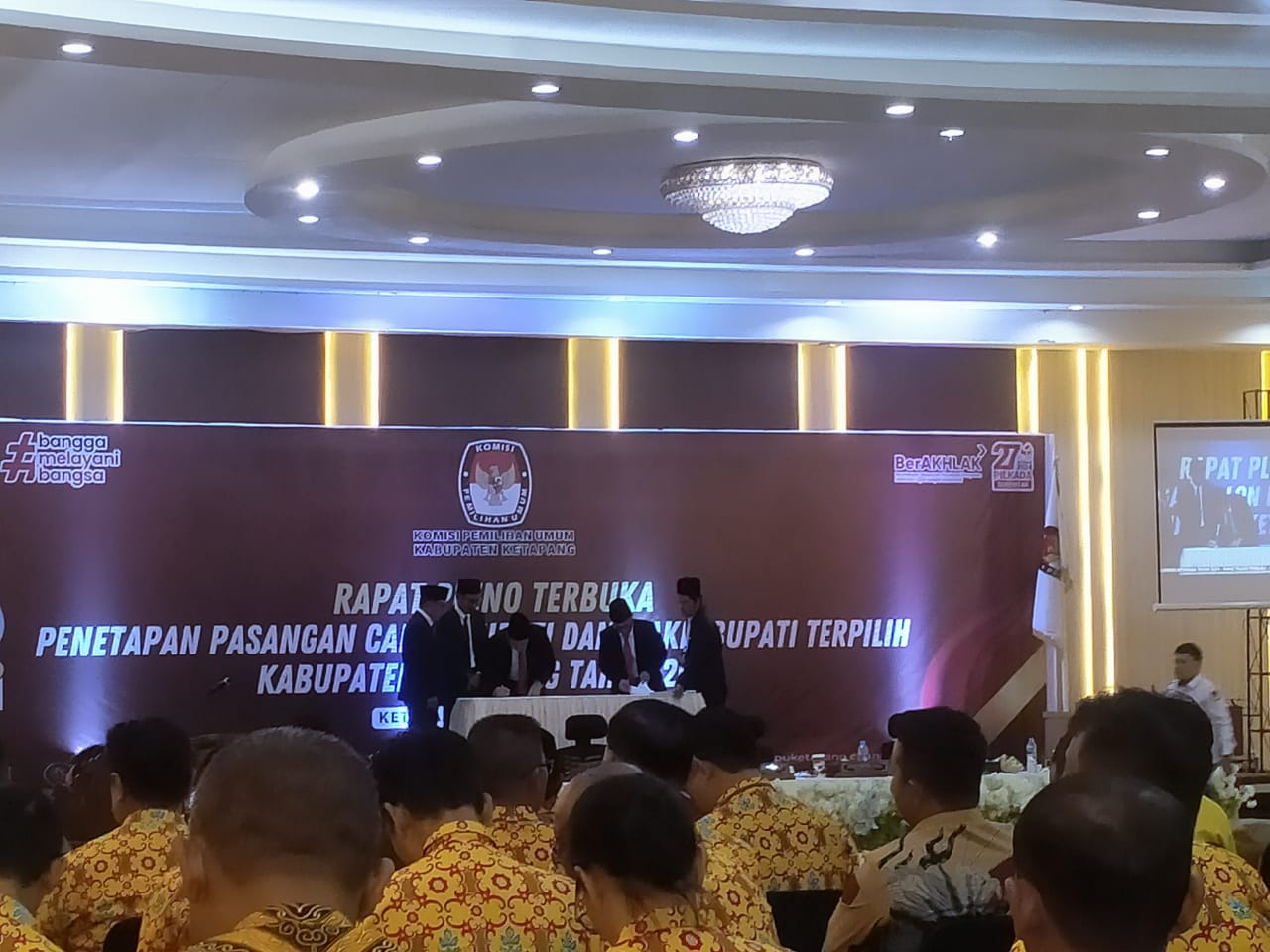 KPU Ketapang Tetapkan Bupati dan Wakil Terpilih