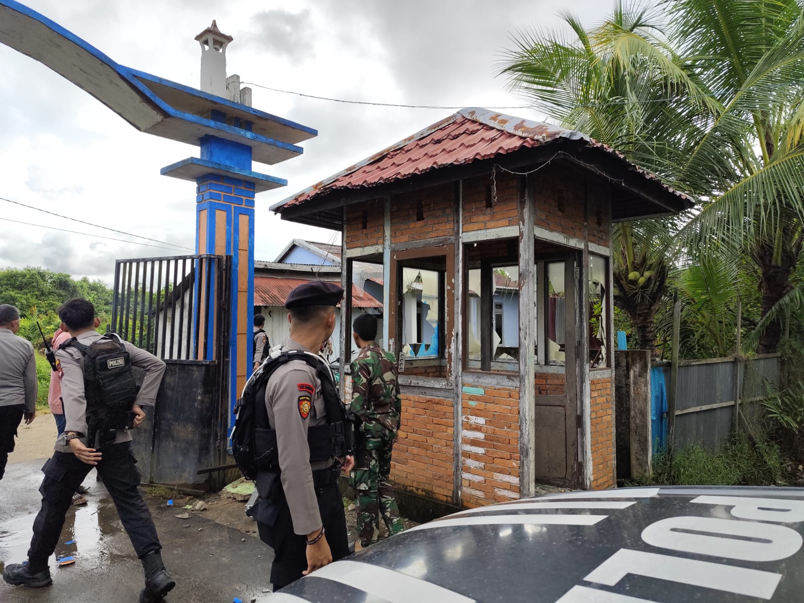 Satreskrim Polres Ketapang Tangani Kasus Pengrusakan di Komplek Pondok Pesantren Hidayatullah