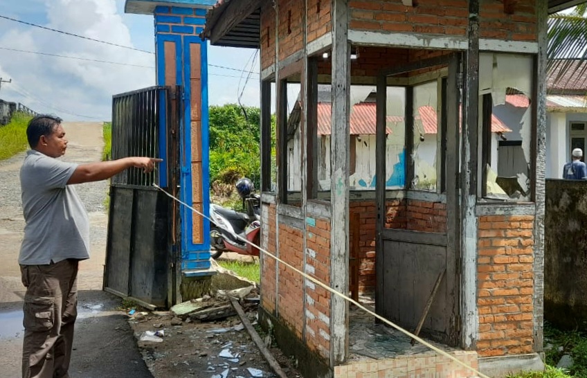 Satreskrim Polres Ketapang Tangani Kasus Pengrusakan di Komplek Pondok Pesantren Hidayatullah