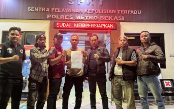 Polres Metro Bekasi Minta Tangkap Pelaku Usaha ilegal Yang Sudah Pengeroyokan Aniyaya Wartawan Sedang Bertugas 